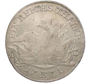 1 рейхсталер 1771 года Пруссия — Фото №2