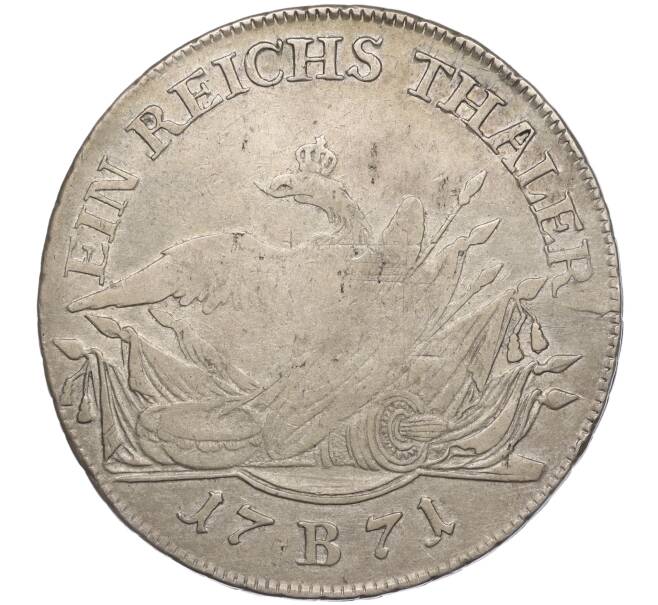 Монета 1 рейхсталер 1771 года Пруссия (Артикул: M2-67863) — Фото №2