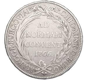 1 талер 1766 года Маркграфство Бургау — Фото №1