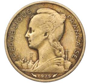 10 франков 1975 года Французская территория Афаров и Исса