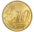 Монета 10 евроцентов 2002 года Монако (Артикул M2-67885)