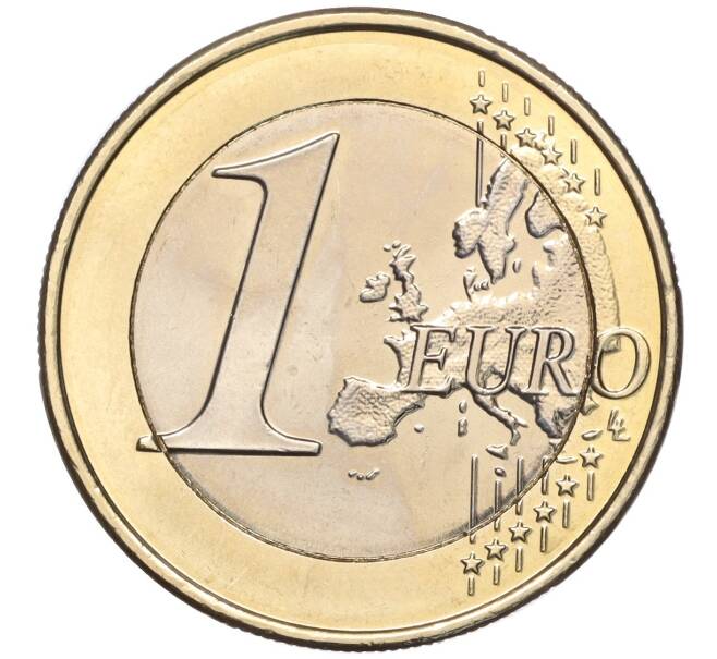 Монета 1 евро 2018 года Монако (Артикул M2-67891)