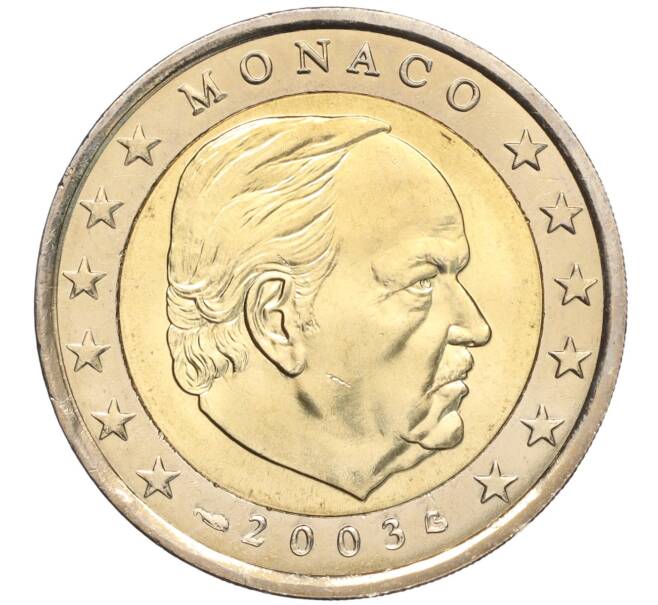 Монета 2 евро 2003 года Монако (Артикул M2-67893)