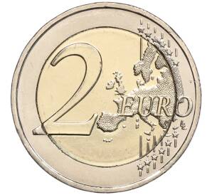 2 евро 2023 года Греция «150 лет со дня рождения Константина Каратеодори» — Фото №2