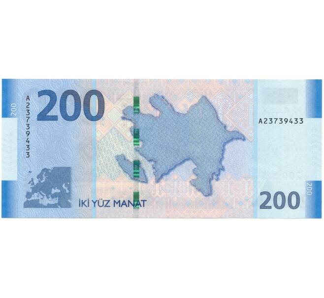 Банкнота 200 манат 2018 года Азербайджан (Артикул B2-11676)