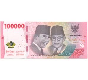 100000 рупий 2022 года Индонезия — Фото №1