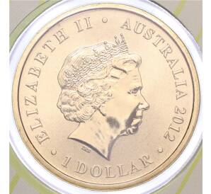1 доллар 2012 года Австралия «Олимпийская сборная Австралии — Победа» (в блистере)