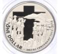 Монета 1 доллар 2015 года Австралия «100 лет АНЗАК» (Артикул M2-67944)