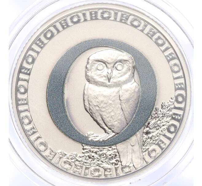 Монета 1 доллар 2015 года Австралия «Английский алфавит — Буква О» (Артикул M2-67945)