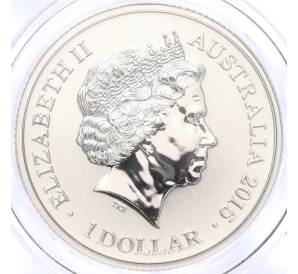 1 доллар 2015 года Австралия «Английский алфавит — Буква О»