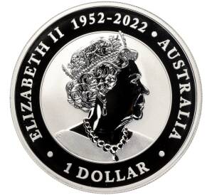 1 доллар 2023 года Австралия «Вомбат»