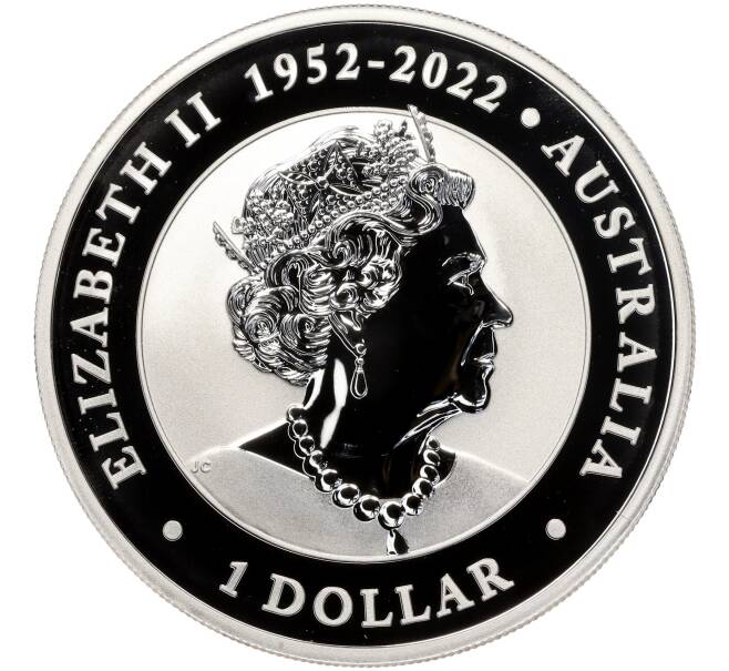 Монета 1 доллар 2023 года Австралия «Вомбат» (Артикул M2-67986)