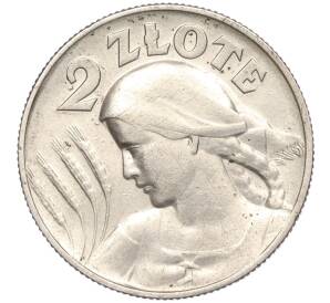 2 злотых 1925 года Польша — Фото №1