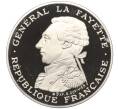 Монета 100 франков 1987 года Франция «230 лет со дня рождения Жильбера Лафайета» (Пьедфорт) (Артикул K27-84154)