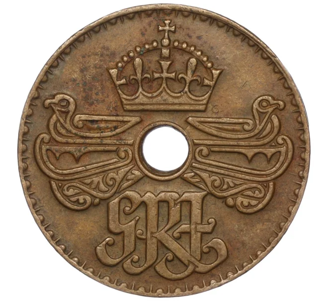 Монета 1 пенни 1944 года Британская Новая Гвинея (Артикул K27-84193)