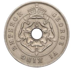 1 пенни 1939 года Южная Родезия