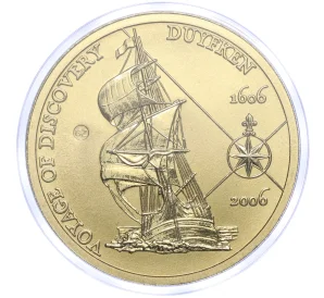 5 долларов 2006 года Австралия «400 лет исследованию Австралии Дайфкеном» (в блистере)