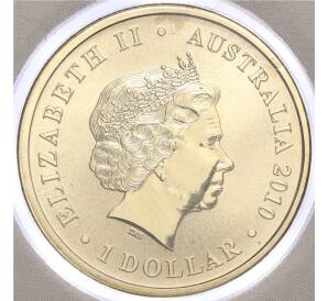 1 доллар 2010 года Австралия «100 лет полету» (в конверте)