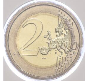 2 евро 2008 года Сан-Марино «Европейский год межкультурного диалога» (в конверте)