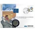 Монета 2 евро 2014 года Сан-Марино «90 лет со дня смерти Джакомо Пуччини» (в конверте) (Артикул: M2-68011)