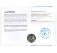Монета 2 евро 2014 года Сан-Марино «90 лет со дня смерти Джакомо Пуччини» (в конверте) (Артикул M2-68011)