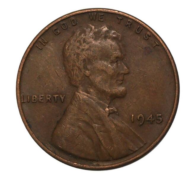 Монета 1 цент 1945 года (Артикул: M2-4382) — Фото №1