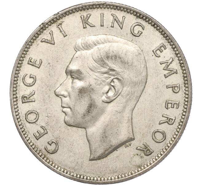 Монета 1/2 кроны 1941 года Новая Зеландия (Артикул M2-68046)