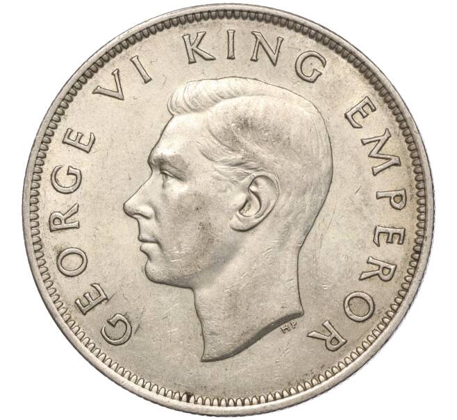 Монета 1/2 кроны 1943 года Новая Зеландия (Артикул M2-68050)