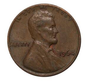1 цент 1964 года — Фото №1