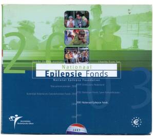 Годовой набор из 8 евромонет 2003 года Нидерланды