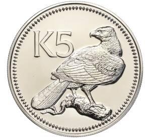 5 кина 1975 года Папуа — Новая Гвинея — Фото №1