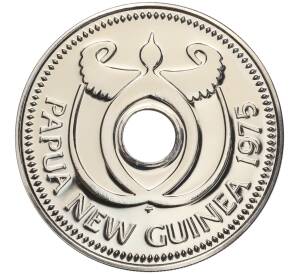 1 кина 1975 года Папуа — Новая Гвинея — Фото №2