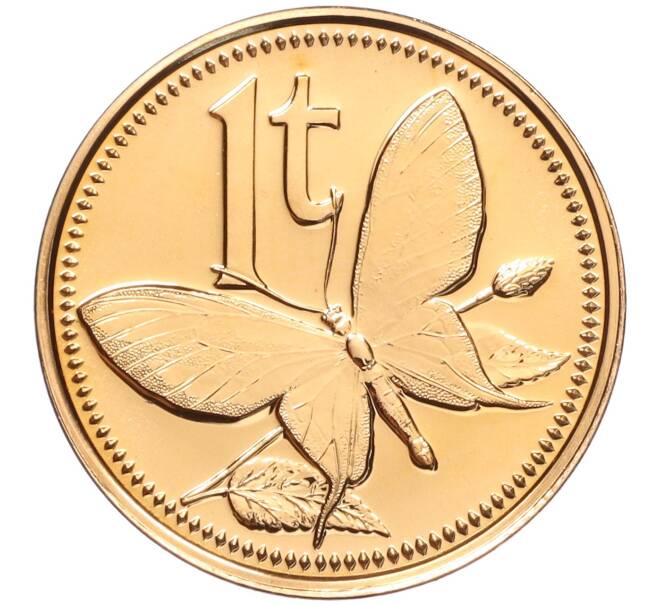 Монета 1 тойя 1975 года Папуа — Новая Гвинея (Артикул M2-68064)
