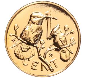 1 цент 1976 года Британские Вигринские острова — Фото №1