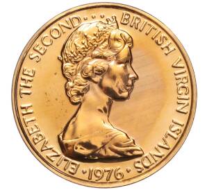 1 цент 1976 года Британские Вигринские острова — Фото №2