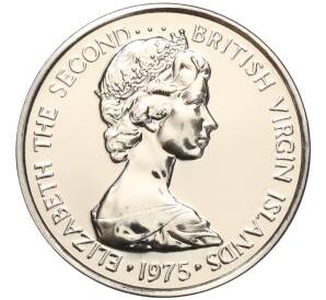 5 центов 1975 года Британские Вигринские острова — Фото №2