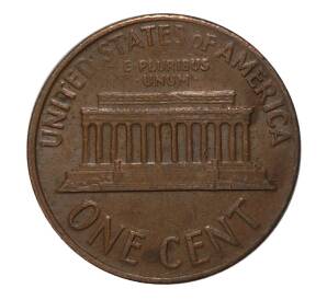 1 цент 1966 года — Фото №2