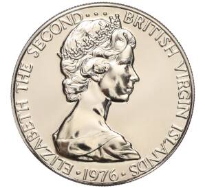 25 центов 1976 года Британские Вигринские острова — Фото №2