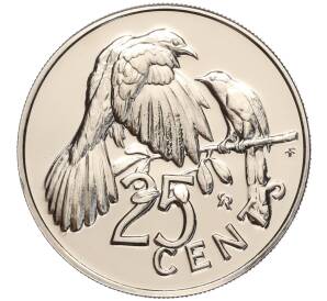 25 центов 1975 года Британские Вигринские острова — Фото №1