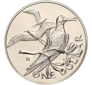 1 доллар 1975 года Британские Вигринские острова — Фото №1