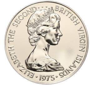 1 доллар 1975 года Британские Вигринские острова — Фото №2