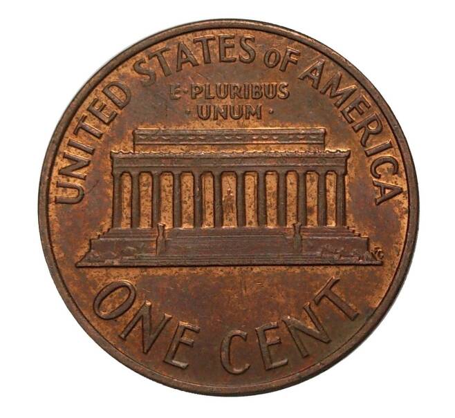 Монета 1 цент 1968 года (Артикул: M2-4391) — Фото №2