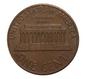 1 цент 1968 года D — Фото №2