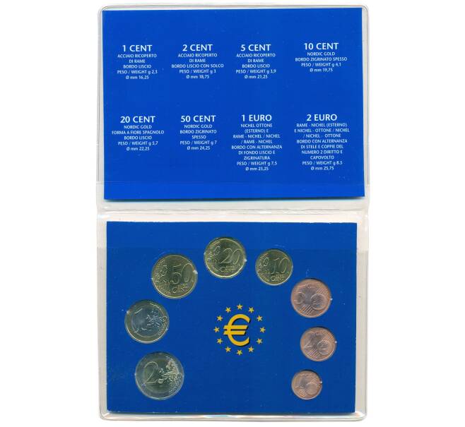 Годовой набор из 8 евромонет 2014 года Литва (Артикул M3-1280)