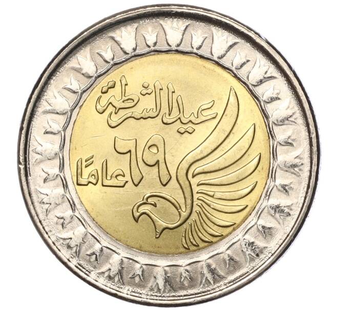 Монета 1 фунт 2021 года Египет «День полиции» (Артикул K11-102713)