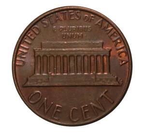 1 цент 1982 года Старый металл (вес 3.11 гр) — Цифры даты большие — Фото №2