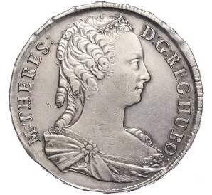 1 талер 1743 года Венгрия (Мария Терезия) — Фото №2