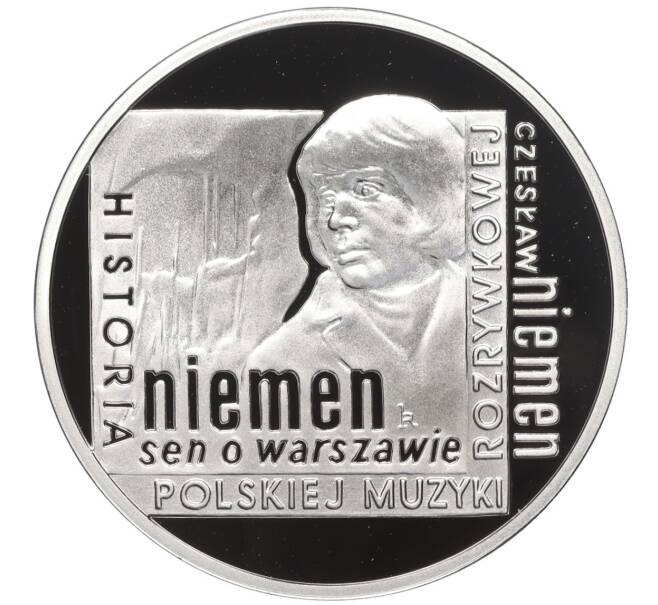 Монета 10 злотых 2009 года Польша «Итория польской музыки — Чеслав Немен» (Артикул M2-68096)