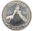 Монета 1 доллар 1988 года S США «XXIV летние Олимпийские Игры 1988 в Сеуле» (Артикул M2-68099)