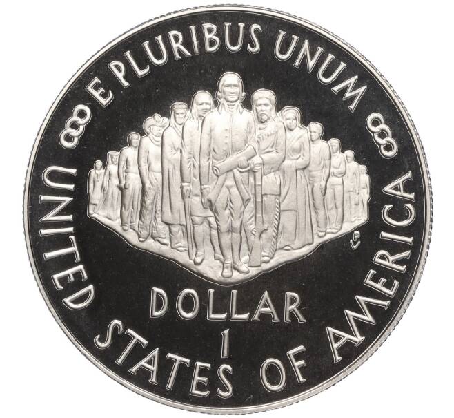 Монета 1 доллар 1987 года S США «200 лет Конституции США» (Артикул M2-68101)